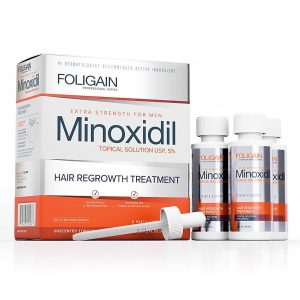 Лосьйон Foligain для інтенсивного догляду за волоссям 5% – Набір для чоловіків