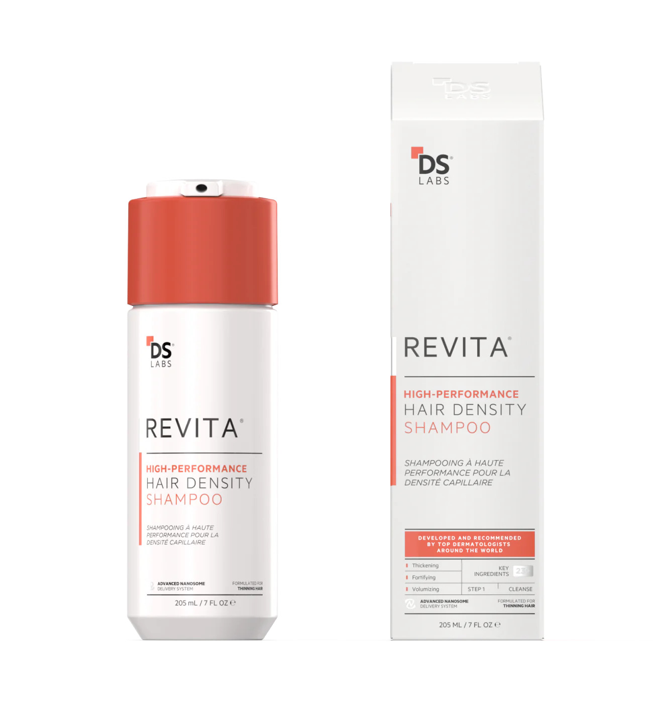 Суперактивний шампунь від випадіння та для росту волосся, Revita Shampoo, DS Laboratories, 205мл